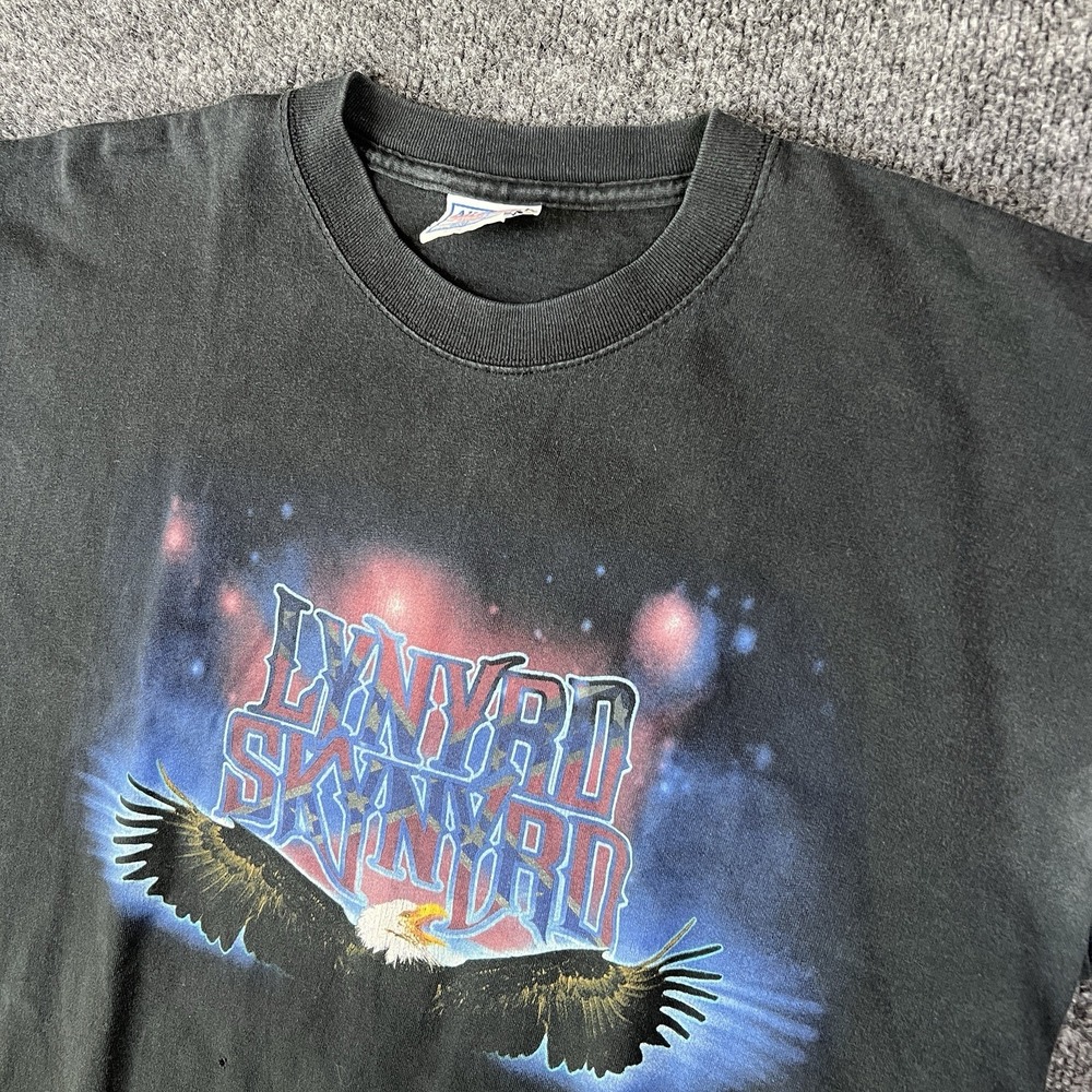 Lynyrd Skynyrd 2001 Back to the Swamp‎ Tour Tee AllSport Tag XL USA Rock Read